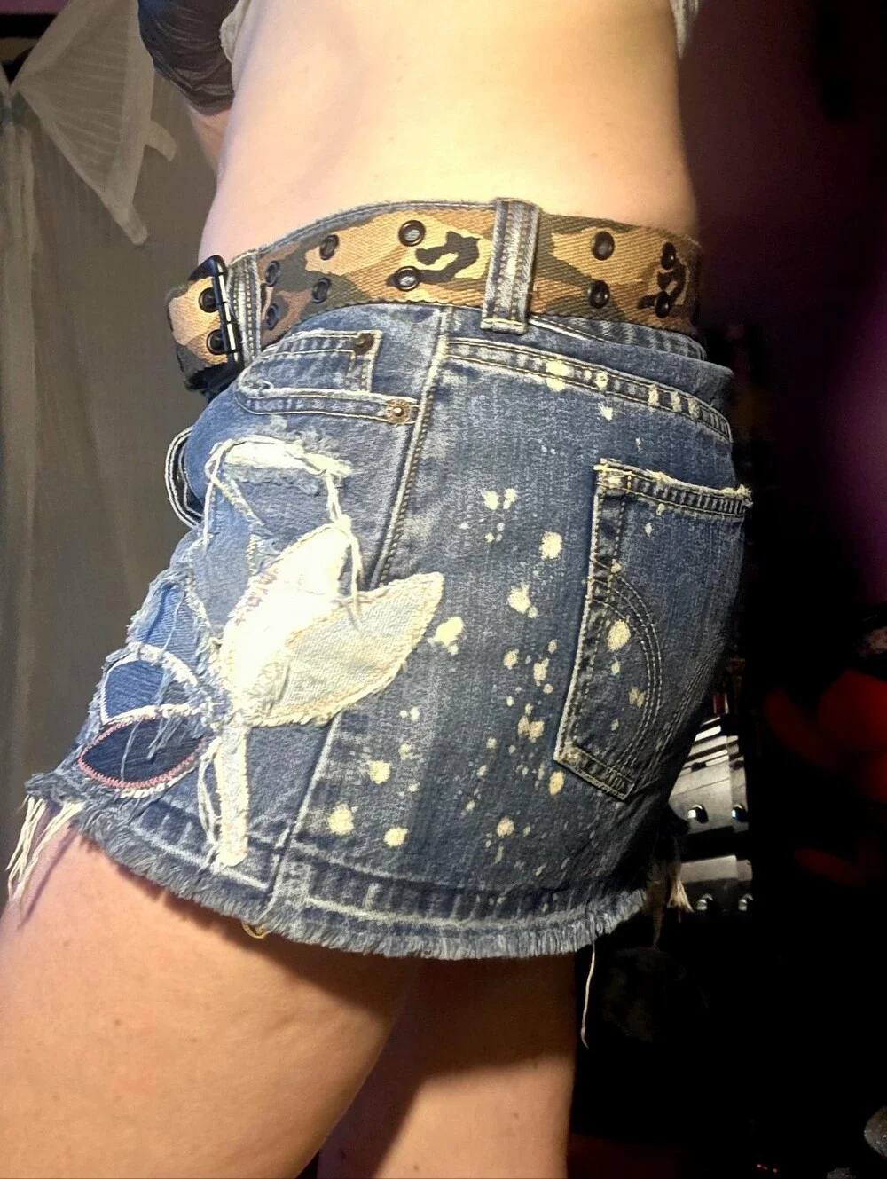 Hollister Blue Denim Skirt - Picture 4 of 8